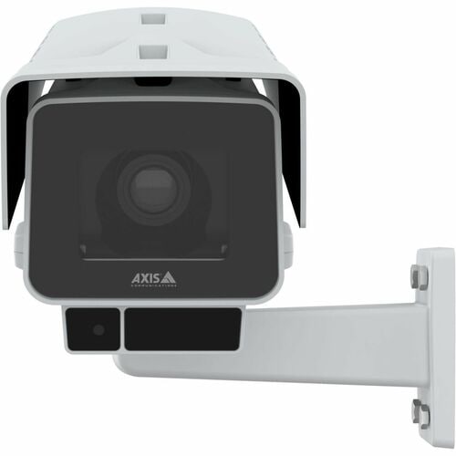 AXIS P1388-LE 8 Megapixel Outdoor 4K Network Camera - Colour - Box - White - TAA Compliant - 50 m Infrared Night Vision - 