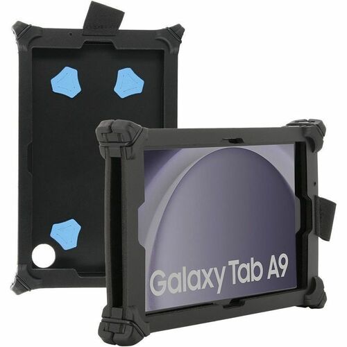MOBILIS RESIST Rugoso Estojo de transporte para 22,1 cm (8,7") Samsung Tablet - Preto - Absorção de choque, Resistente a c