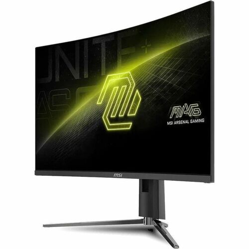 MSI 32CQ6PFDE 32 Zoll Klasse WQHD Gekrümmter Bildschirm Gaming-LCD-Monitor - 16:9 Format - Schwarz - 80 cm (31,5 Zoll) Vie
