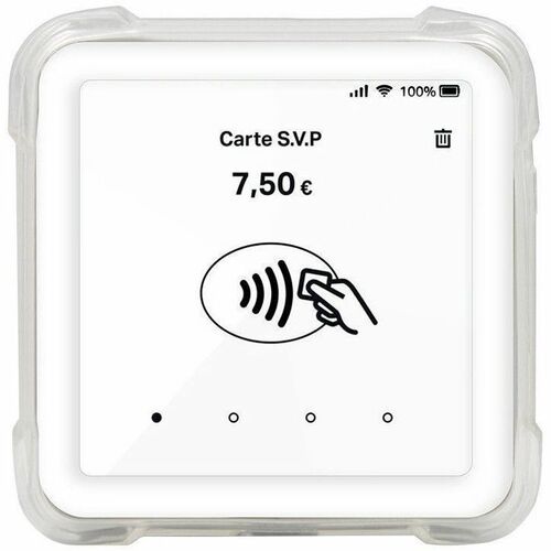 MOBILIS Rugged Case for SumUp Payment Terminal - Transparent - 1 - Shock Resistant, Drop Resistant, Impact Resistant, Scra