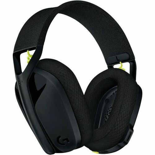 Logitech G G435 无线 头戴式 立体声 游戏用头戴式耳机 - 黑 - 双声道 - 头戴护耳式 - 1000 cm - 蓝牙 - 45 欧姆 - 20 Hz 到 20 kHz - 降噪 麦克风
