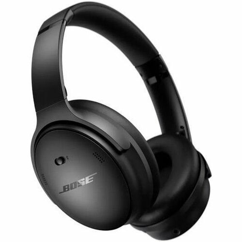 Bose QuietComfort Wired/Wireless Over-the-ear Stereo Headset - Black - Binaural - Circumaural - Noise Canceling