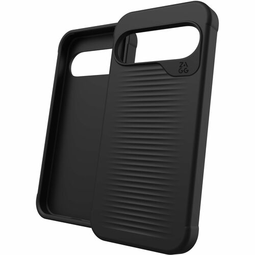 ZAGG Luxe Case for Google Pixel 9, Pixel 9 Pro Smartphone - Black - Drop Resistant, Bacterial Resistant, Odor Resistant, S