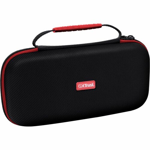 Trust Tasche Nintendo Spielkonsole - Schwarz - Stoßsicher - Trageschlaufe, Griff, Schultergurt - 50 mm Höhe x 260 mm Breit