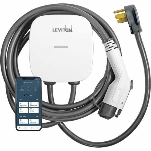 Leviton EV40P Electric Vehicle Charger - Plastic