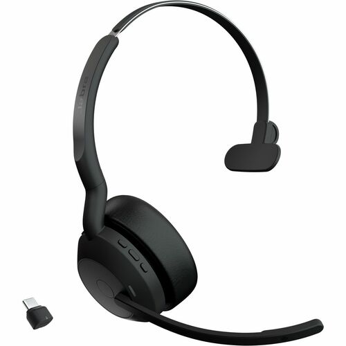 Jabra Evolve2 55 无线 入耳式 Mono 耳机 - 单声道 - 上耳式 - 3000 cm - 蓝牙 - 20 Hz 到 20 kHz - 微机电（MEMS ）技术, 降噪 麦克风 - 降噪