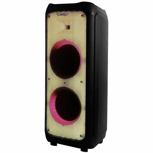 Vorago KSP-600 Bluetooth Sistema de Altavoces - 80W RMS - Negro - Batería Recargable - USB