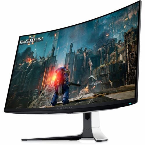 Dell Alienware AW3225QF 32" Class 4K UHD Curved Screen Gaming OLED Monitor - 16:9 - 80.3 cm (31.6") Viewable - OLED - Quan