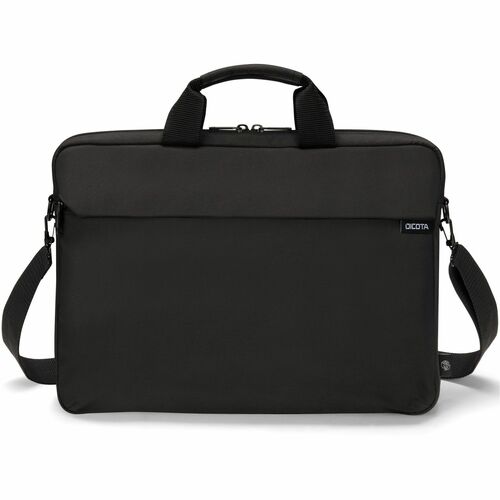 Dicota Slim Case ONE Tasche für 33 cm (13 Zoll) bis 35,8 cm (14,1 Zoll) Notebook - Schwarz - 300D Polyethylene Terephthala