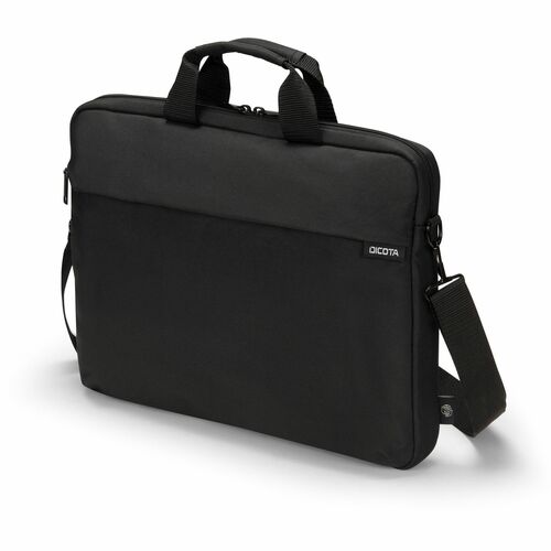 Dicota Slim Case ONE Tasche für 35,6 cm (14 Zoll) bis 40,6 cm (16 Zoll) Notebook - Schwarz - 300D rPET Polyester Körper - 