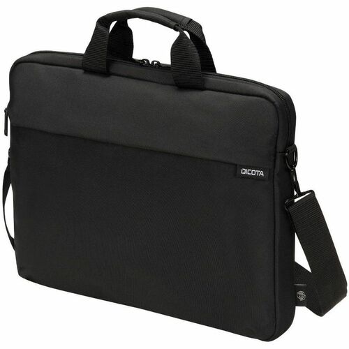Dicota Slim Case ONE Tasche für 25,4 cm (10 Zoll) bis 31,8 cm (12,5 Zoll) Notebook - Schwarz - 300D rPET Polyester Körper 