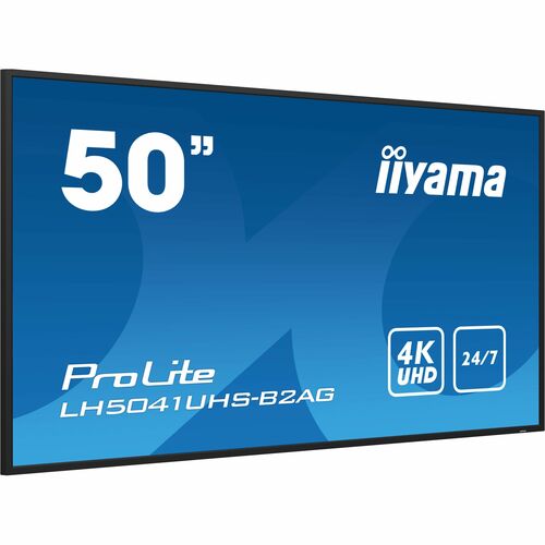iiyama ProLite LH5041UHS-B2AG 1270 mm LCD Digital-Signage-Display - 24 Stunden/7 Tage Betrieb - Vertical-Alignment-Technol