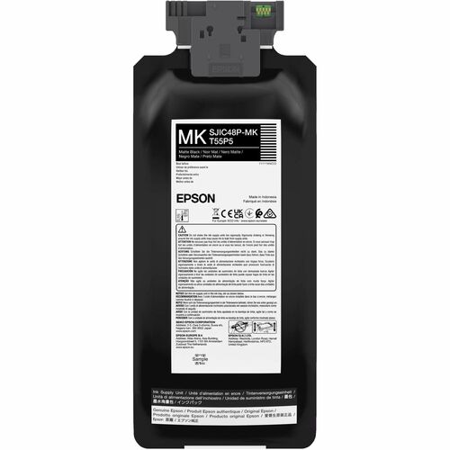 Epson SJIC48P-MK Tintenstrahl Tintenpatrone - Mattschwarz - Originaler Pack