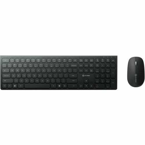 Alogic Echelon USB-C Rechargeable Wireless Mouse and Keyboard for Windows - USB Type A Wireless Bluetooth/RF 5.0 2.40 GHz 