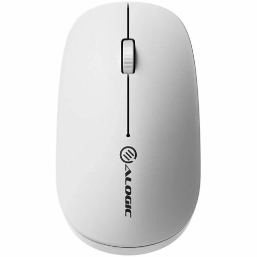Alogic USB-C Rechargeable Wireless Bluetooth Mouse (White) - Bluetooth wireless keyboard with a compact design, ideal for 