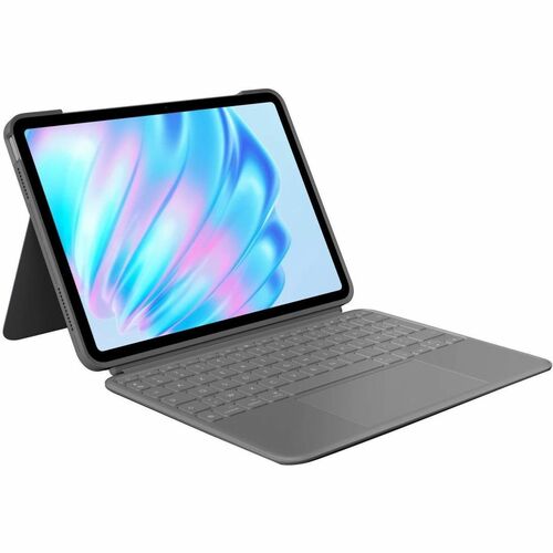 Logitech Combo Touch Keyboard/Cover Case for 27.9 cm (11") Apple iPad Air (5th Generation), iPad Air 11 (2024) Tablet - Ox