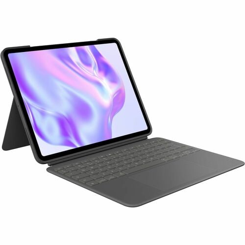 Logitech Combo Touch iPad Pro 13-inch (M4)(2024) Keyboard Case - Detachable backlit keyboard with kickstand, comfortable t