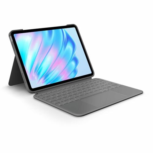 Logitech Combo Touch Tastatur/Cover für 27,9 cm (11 Zoll) Apple iPad Air 11 (2024), iPad Air (5. Generation), iPad Air 11 