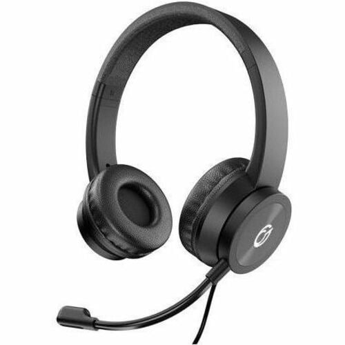 connektgear HP532 Wired Over-the-head, Over-the-ear Stereo Headset - Black - Binaural - Circumaural - 32 Ohm - 20 Hz to 20