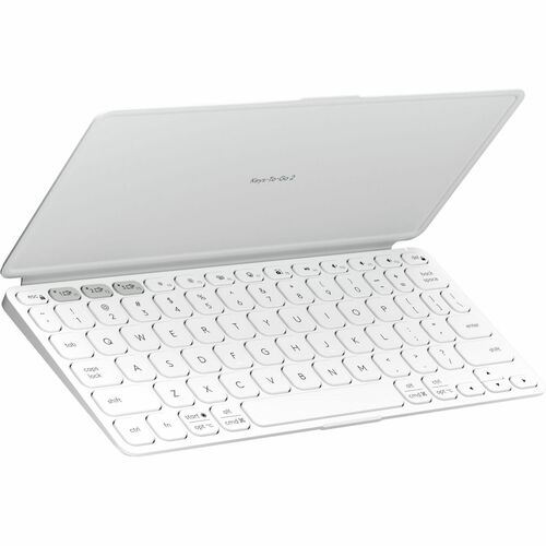 Logitech Keys-To-Go 2 Portable Bluetooth Keyboard for Tablet With Built-in Cover, Slim and Compact Wireless Keyboard for W