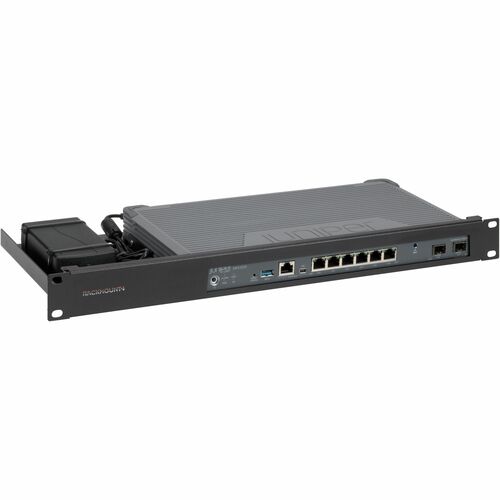 RACKMOUNT.IT JP-RACK Rackmount Kit - For Firewall - 1U Rack Height - Rack-mountable - Signal Black