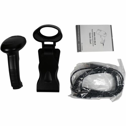 Star Micronics BSH-32U Retail, Hospitality, Entertainment Handheld Barcode Scanner Kit - Cable Connectivity - Black - USB 