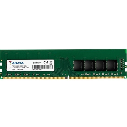 Módulo RAM Adata Premier AD4U320016G22-SGN para Computadora de escritorio, Servidor - 16GB (1 x 16GB) - DDR4-3200/PC4-2560