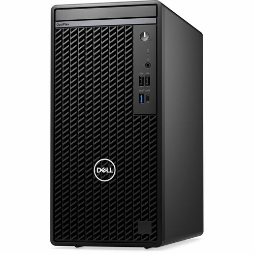 Dell OptiPlex 7000 7020 Desktop Computer - Intel Core i3 14th Gen i3-14100 - 8 GB - 512 GB SSD - Tower - Black - Intel Chi