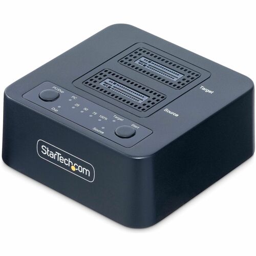 StarTech.com Duplicatore di unità M.2 NVMe 1:1 autonomo da 90 GBpm, docking station per drive M.2 a doppio alloggiamento U