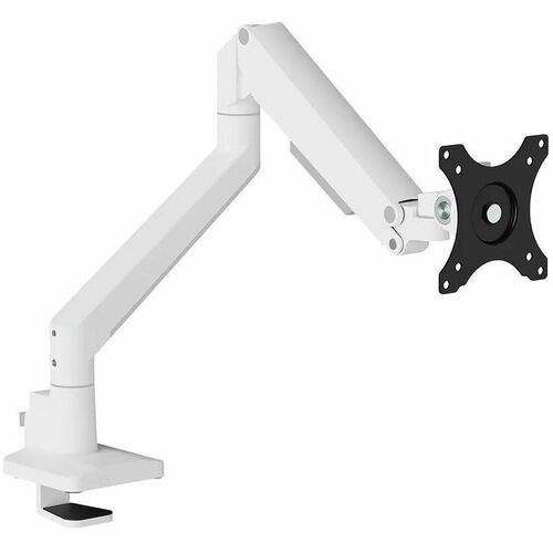 Neomounts NEXT Slim Mounting Arm for Flat Panel Display, Curved Screen Display, Monitor, Display Screen - White - Height A