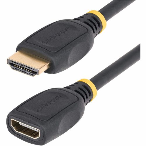 StarTech.com 45,72 cm HDMI AV-Kabel - 1 - Cable for Audio-/Video-Gerät, Digital Signage, Kiosk, TV, Projektor, Display, Ka