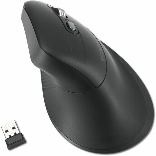 Kensington Pro Fit Ergo MY630 EQ Full-size Mouse - Bluetooth/Radio Frequency - 5 Button(s) - Wireless - 2.40 GHz - Recharg