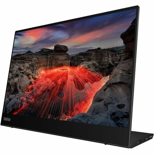 Lenovo ThinkVision M14t Gen 2 14 Zoll Class LED-Touchscreen-Monitor - 16:10 Format - 6 ms Reaktionszeit - 35,6 cm (14 Zoll