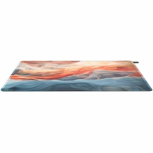 CHERRY XTRFY GP5 Medium Gaming Mouse Pad - 270 mm x 320 mm x 3 mm Dimension - Blue - Rubber - Fray Resistant, Peel Resista