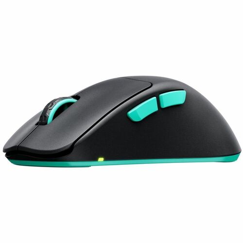 CHERRY XTRFY M64 Gaming-Maus - Funkfrequenz - USB - Schwarz - Kabel/Drahtlos - 2,40 GHz - wiederaufladbar - Symmetrisch - 