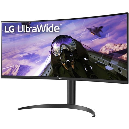 LG Ultrawide 34WP65C-B 34" Class UW-QHD Curved Screen Gaming LCD Monitor - 21:9 - Noir - 34" Viewable - Vertical Alignment