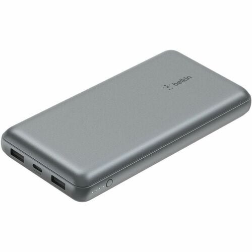 Belkin BoostCharge Power Bank - Space Gray - 20000 mAh - 3 A - 2 x USB - Space Gray