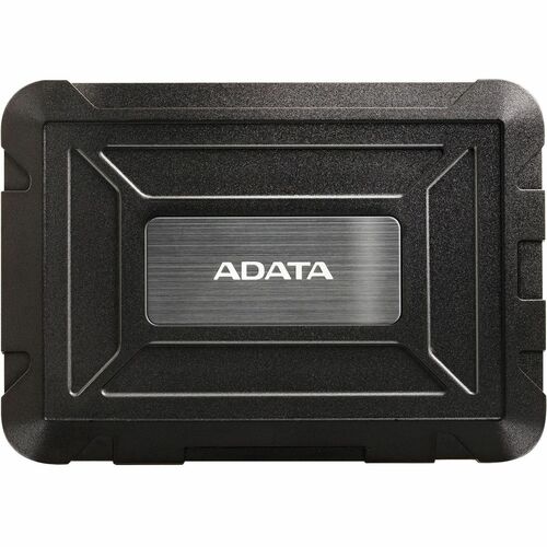 Adata AED600-U31-CBK Carcasa de unidad SATA/600 - USB 3.2 (Gen 1) Interfaz de host Externo - Negro - 1 x HDD admitido - 1 