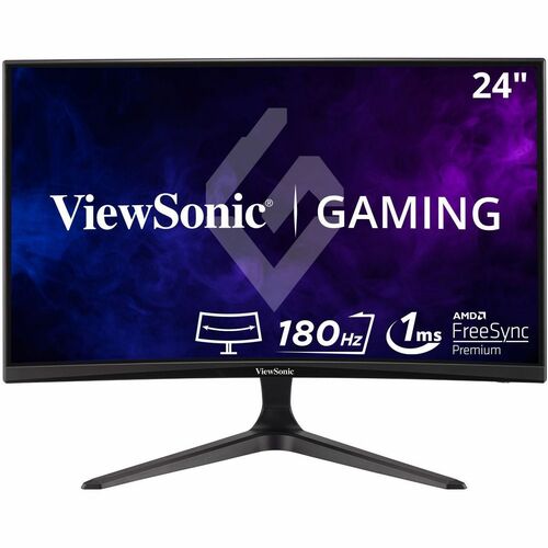Monitor LED ViewSonic OMNI VX2418C 24.0" (61.0cm) Class Full HD Pantalla curva - 16:9 - 23.6" (59.9cm) Viewable - Alineaci
