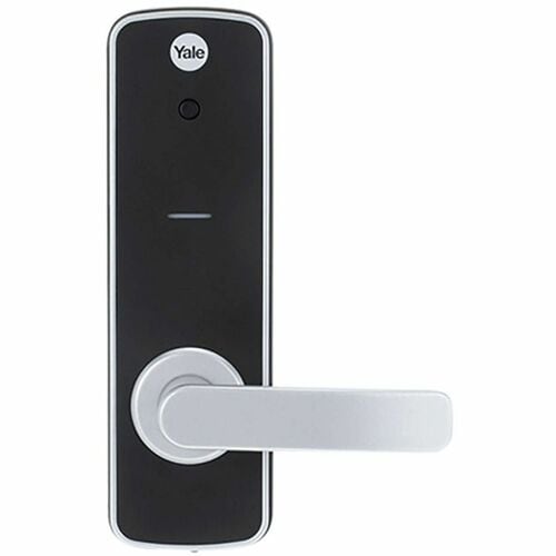 Yale Unity Entrance Smart Lock - Black, Silver - Wireless LAN - Bluetooth - Silver Powder Coat