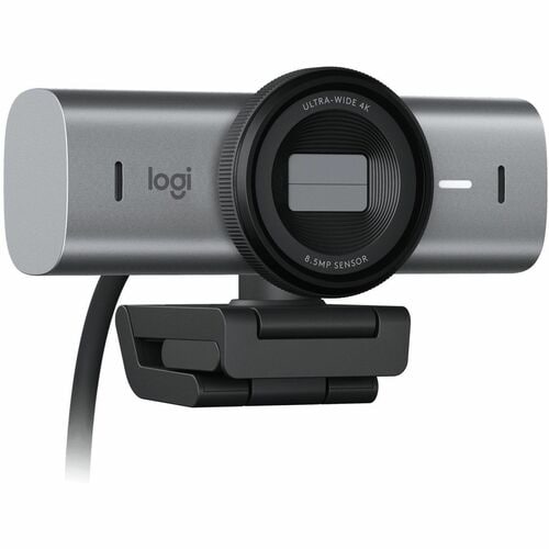 Logitech BRIO Webcam - 8.5 Megapixel - 60 fps - Graphite - USB 3.0 - 4K - 3840 x 2160 Video - STARVIS Sensor - Auto-focus 
