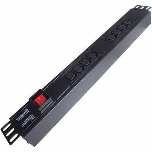 connektgear PDU - Basic - BS 1363 - 8 x IEC 60320 C13 - 13 A - 250 V AC Input - Surge Protection - 1U - 3m Cord Length - H