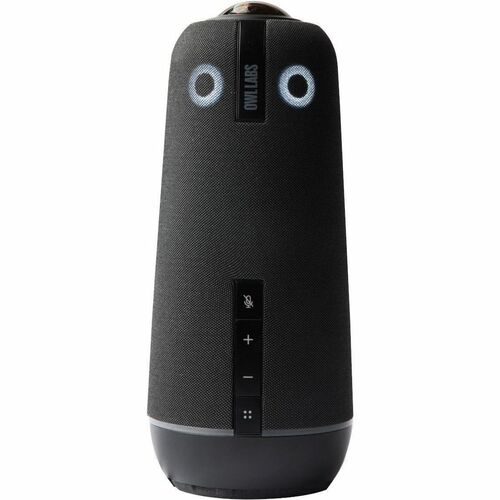 Owl Labs Meeting Owl 4+ Video Conference Equipment - Charcoal - For Video Conferencing, Huddle Space - 3840 x 2160 Video (