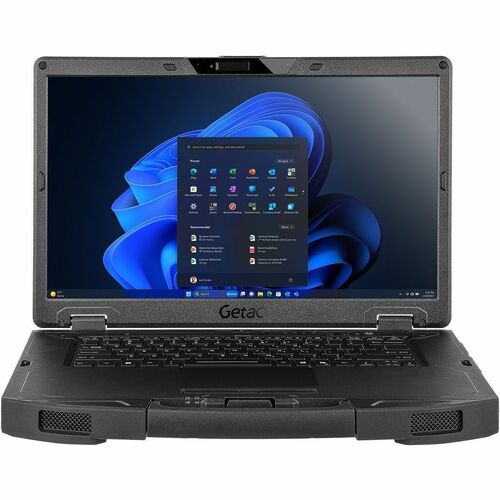 Getac S510 S510 G1 39.6 cm (15.6") Touchscreen Rugged Notebook - Full HD - Intel Core Ultra 7 155U - 512 GB SSD - Black - 