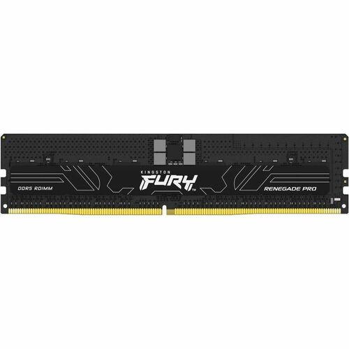 Kingston 128GB (8 x 16GB) DDR5 6400MT/s CL32 FURY Renegade Pro RDIMM Black EXPO - For Motherboard - 128 GB (8 x 16GB) - DD