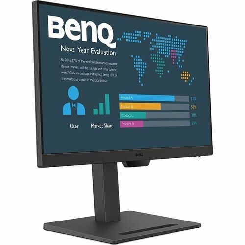 BenQ BL2490T 24 Zoll Class Full HD LED-Monitor - 16:9 Format - Schwarz - 61 cm (24 Zoll) Viewable - IPS-Technologie (In-Pl