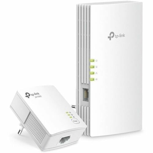 Adattatore Powerline Network - TP-Link TL-WPA7817 KIT - 2 x Rete (RJ-45) - 1000 Mbit/s Powerline - 300 m Supporto a distan