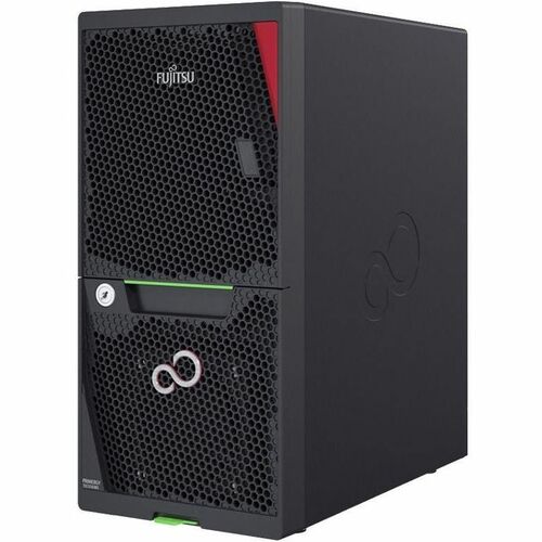 Fujitsu PRIMERGY TX1310 M5 Tower Server - 1 x Intel Xeon E-2324G 3,10 GHz - 32 GB RAM - 960 GB SSD - (2 x 480GB) SSD Confi