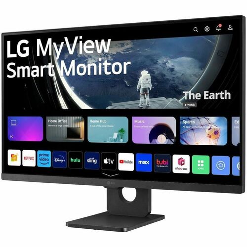 LG MyView 27SR50F-B 32" Class Full HD Smart LCD Monitor - 16:9 - White - 31.5" Viewable - In-plane Switching (IPS) Technol