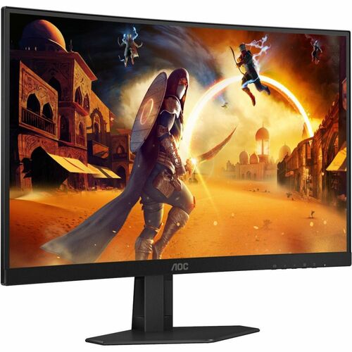 AOC C27G4ZXE 27" Class Full HD Curved Screen Gaming LED Monitor - 16:9 - Matte Black - 68.6 cm (27") Viewable - Fast IPS -